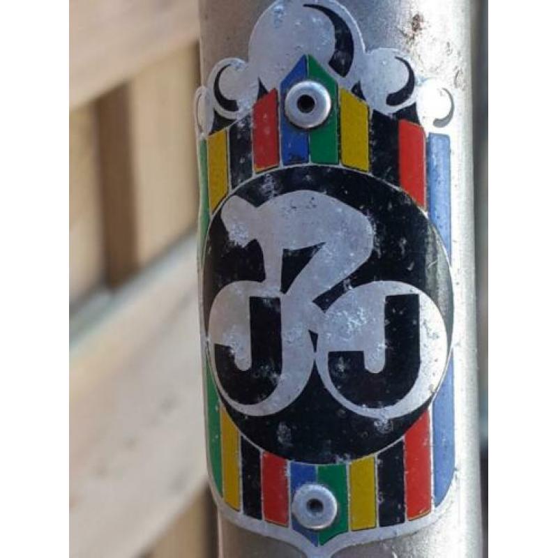 Jan Jansen racefiets, zo uit de schuur , hoog frame 69/70 cm
