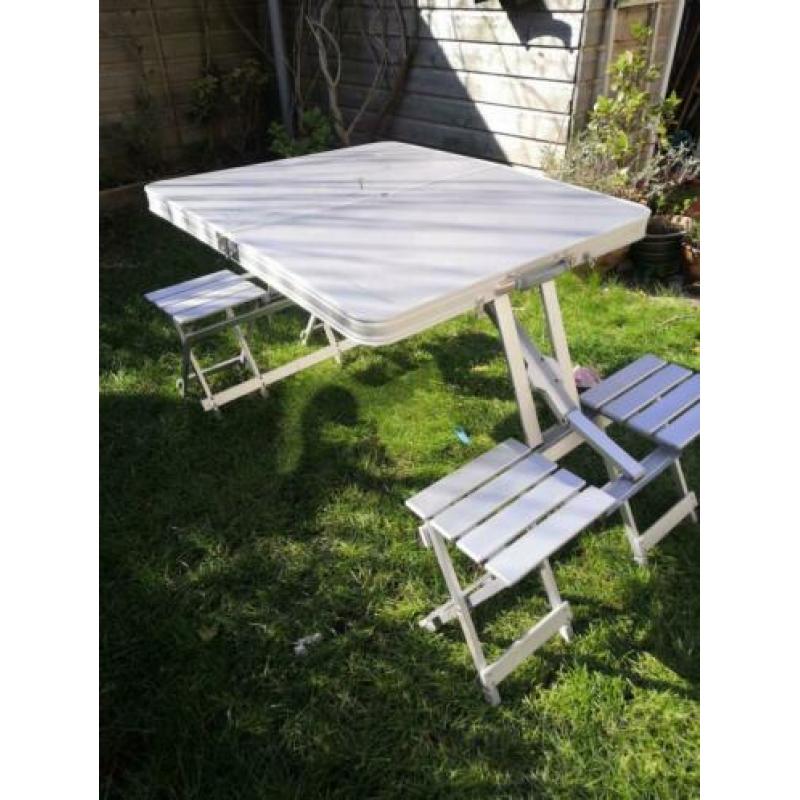 Opvouwbare picknicktafel aluminum