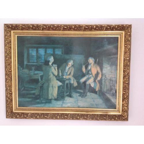 Schilderij Bennett Frank Moss (1874-1953)