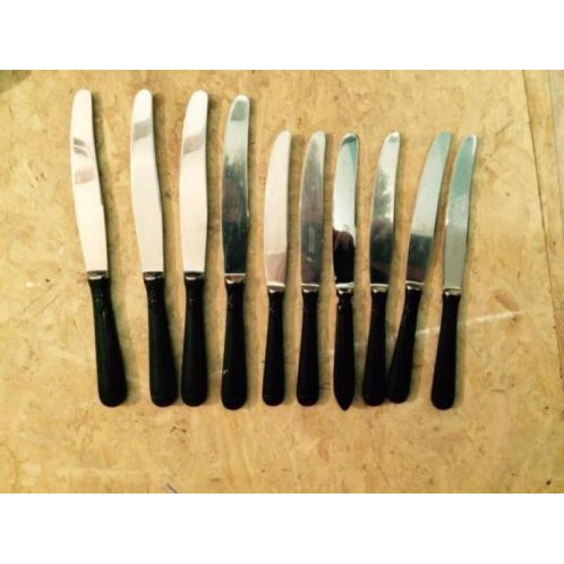 Jaren 30 - Art Deco - messen met bakelieten handvat