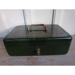 Antieke, Art deco Geldkist