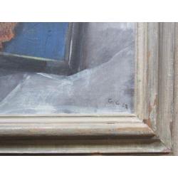 =Günther Grassmann 1900 - 1993===fraai stilleven = uit 1929=