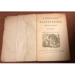 L. Rotgans 'Boerekermis' '1776' compleet met gravures