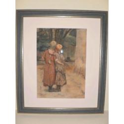 Théophile Alexandre Steinlen 1859-1923 (pastelverf)