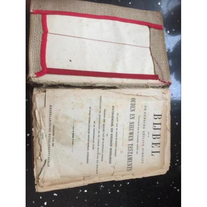 Bijbel uit 1891 psalm testaments