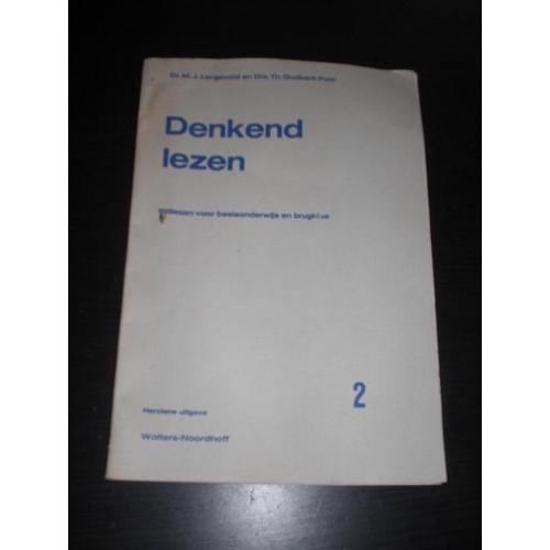 Denkend Lezen - Stillezen voor basisonderwijs en brugklas.