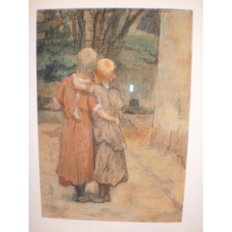 Théophile Alexandre Steinlen 1859-1923 (pastelverf)