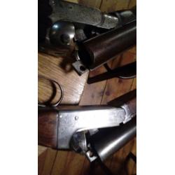 2 super mooie side by side hagel geweren kal 12