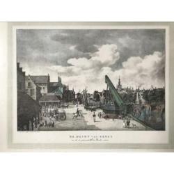 Haven van Breda Tekening Zeefdruk Steuerwald uitg Sterk 1825