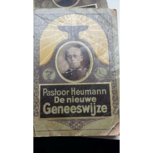 Heel oud boekje pastoor Heumen De nieuwe geneeswijze