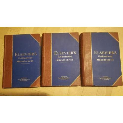 elsevier 1891 en 1892 antieke boeken