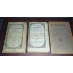 9 boeken over geschiedenis Leeuwarden (Eekhoff & Visscher) 1