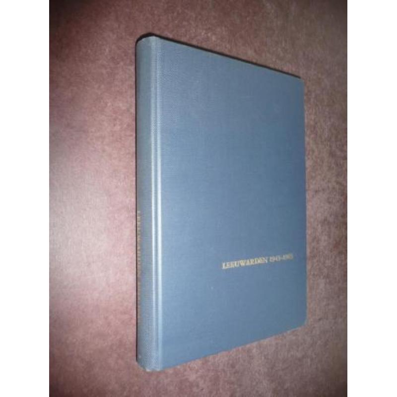 9 boeken over geschiedenis Leeuwarden (Eekhoff & Visscher) 1