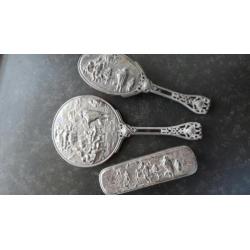 antiek haarset