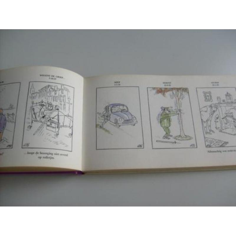vintage cartoon boek 1971 WIBO wim boost gekeurde prenten