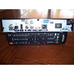 Complete sateliet schotelset,met HD ontvanger en smartcard