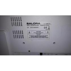 Salora tv met dvd speler