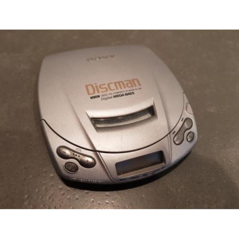 Sony d-191 discman ter reparatie of voor onderdelen.
