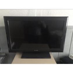 Nette Sony: 32inch Lcd tv, 3x HDMI! Met Remote! Werkt Goed
