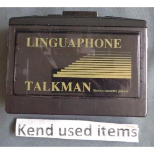 LINGUAPHONE TALKMAN T-92 WALKMAN draagbare cassette speler p