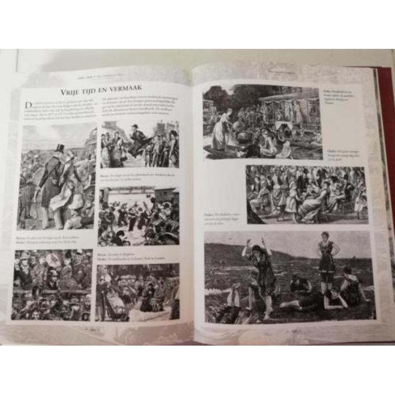 De complete geschiedenis van de 19e en de 20e eeuw, geïllust