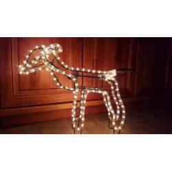 Kerstverlichting rendier jong