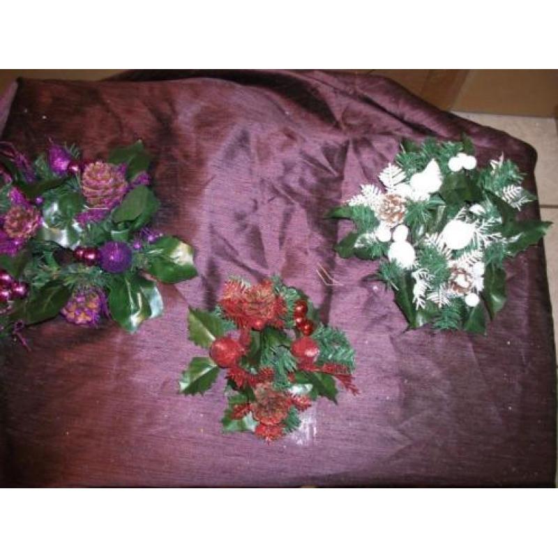 Partij Decoratie Kransen 20cm (nieuw) kerst 90 x