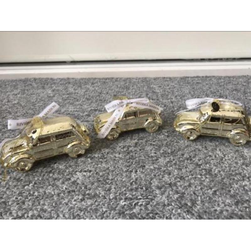 3 Riviera Maison Gold Cars