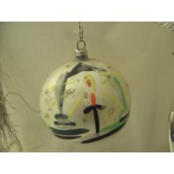 oude kerstballen