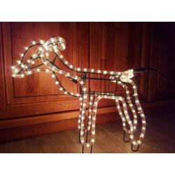 Kerstverlichting rendier jong