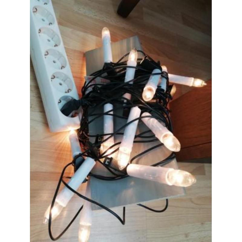 Kerstverlichting kaarsjes