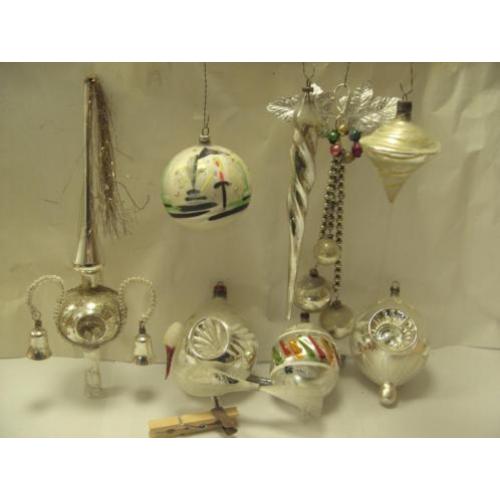 oude kerstballen
