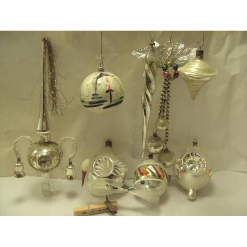 oude kerstballen