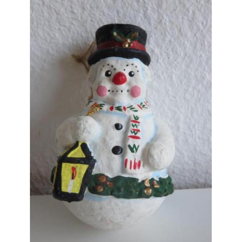 Sneeuwpop, sneeuwman Kerstbal, hanger