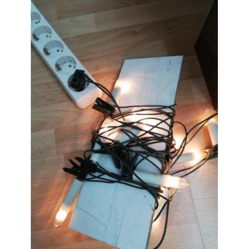 Kerstverlichting kaarsjes