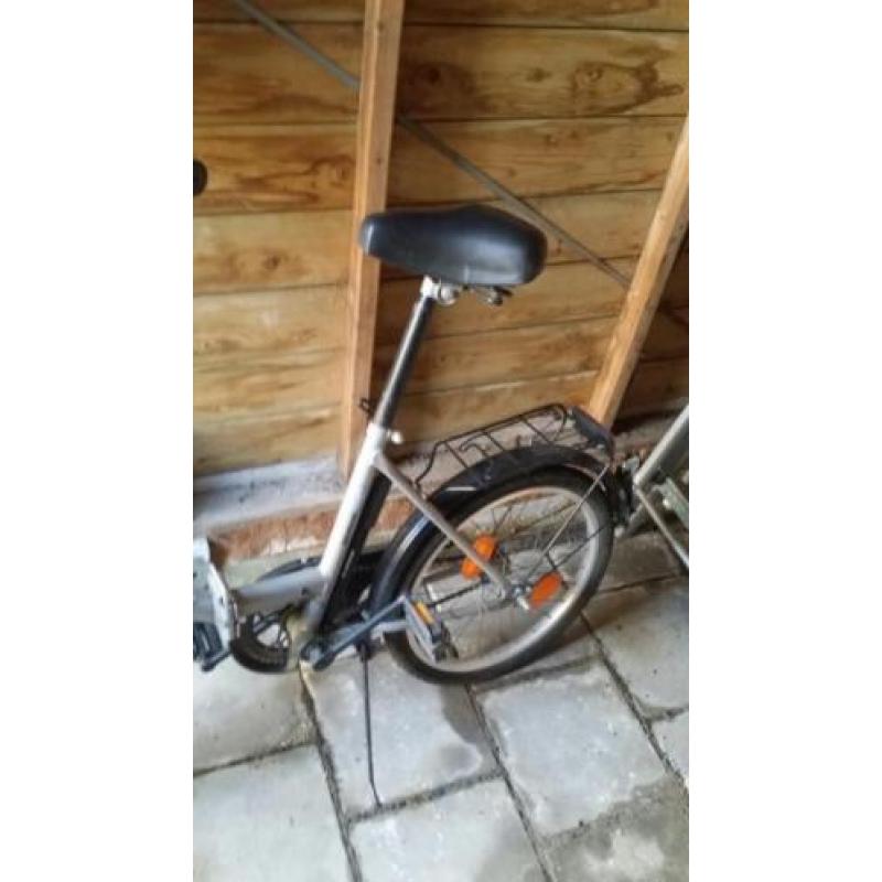 Vouwfiets + gratis fietsslot