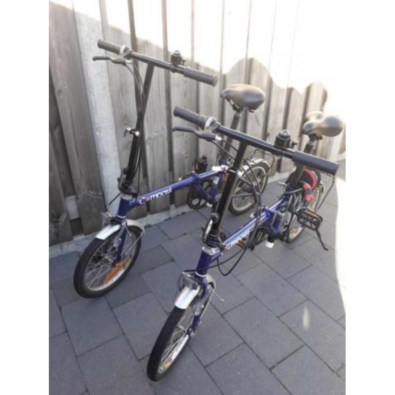 2 vouwfietsen vouw fietsen