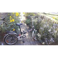 mooie comfortabele Vouwfiets