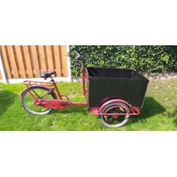 Ruime cangoo 3 wieler bakfiets