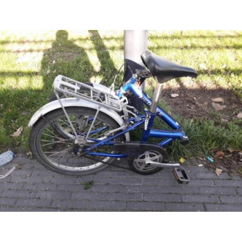 Vouwfiets met 3 versnellingen