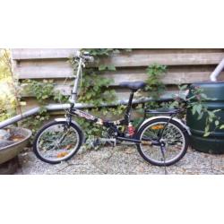 mooie comfortabele Vouwfiets