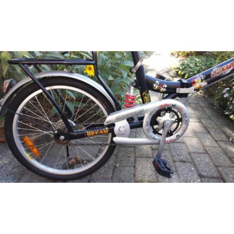 mooie comfortabele Vouwfiets