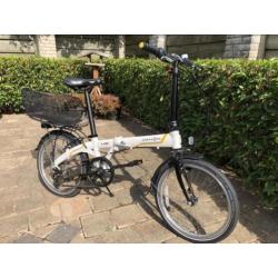 Te koop Dahon vouwfiets 20 inch, gewicht 11,9kg.