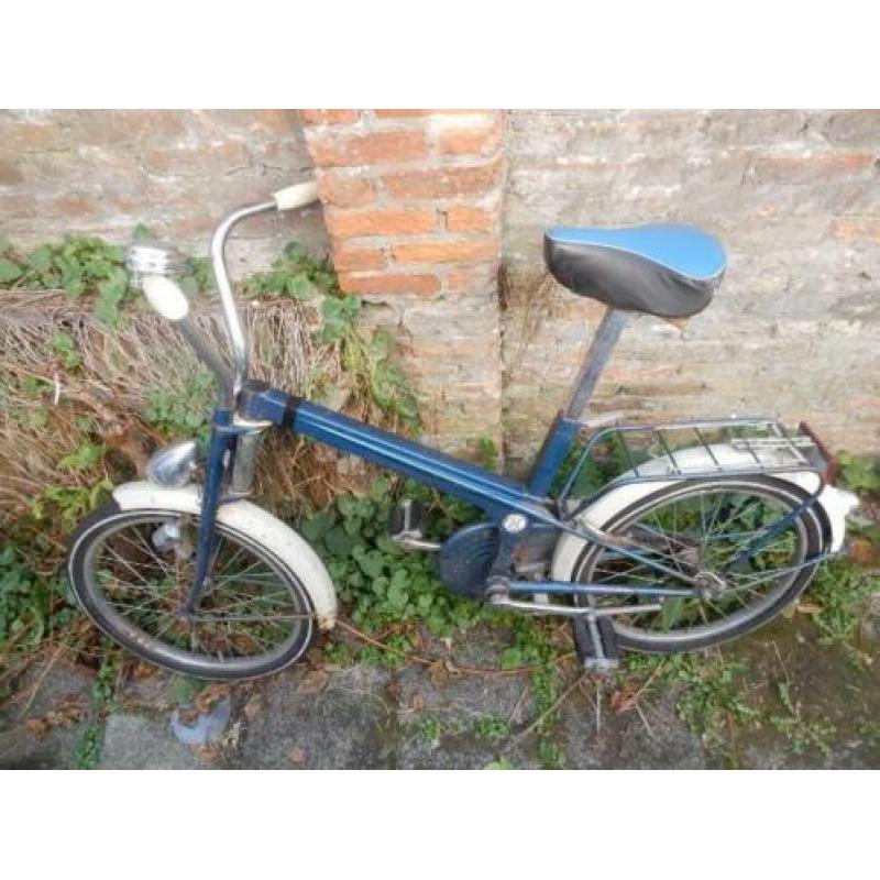 Zeer aparte oldtimer magneet ABC deelfiets