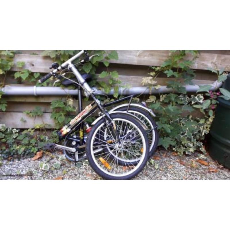 mooie comfortabele Vouwfiets