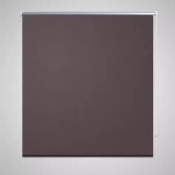 vidaXL Rolgordijn verduisterend 140 x 175 cm koffiebruin