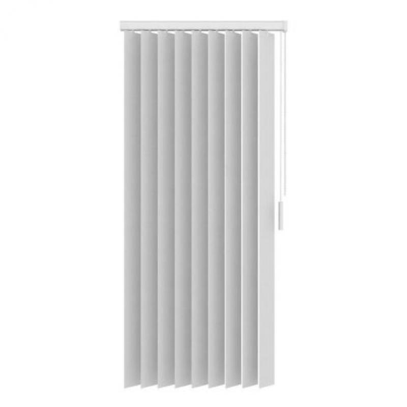 Decosol Lamellen verticaal stof wit