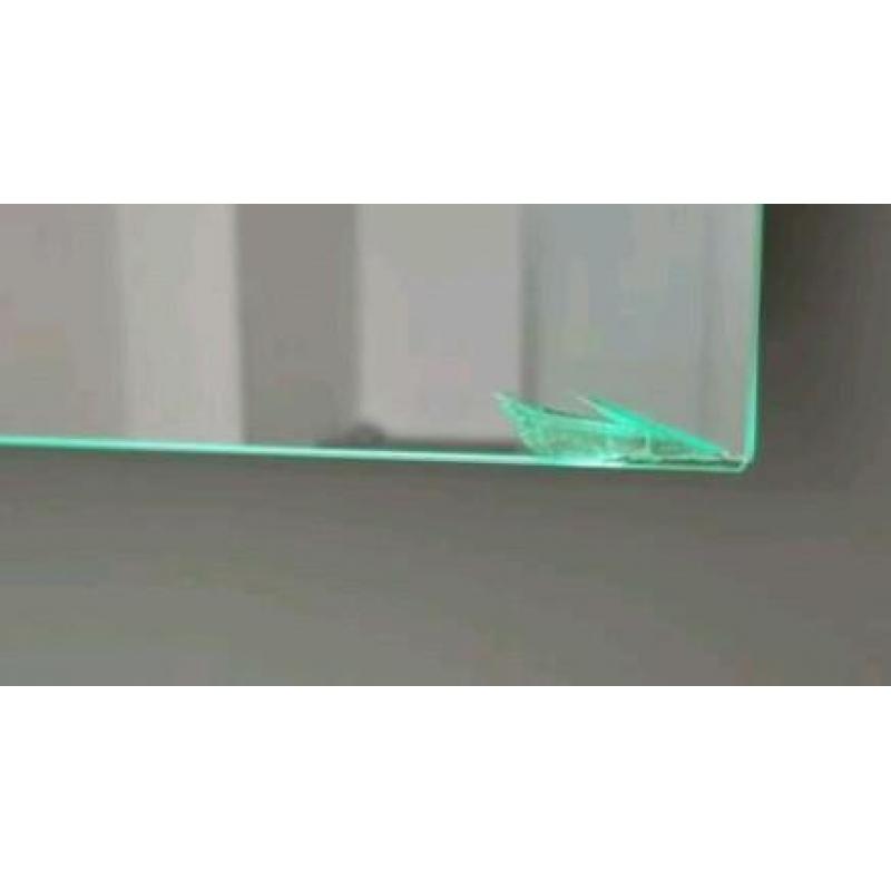 Porto badkamerspiegel met LED verlichting 120 x 60 cm