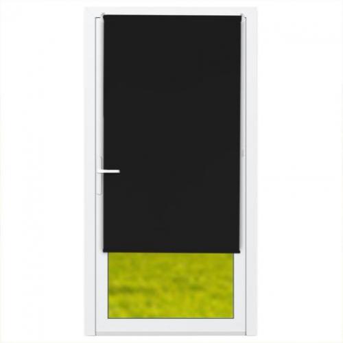 Verduisterend Rolgordijn - 75 x 150 cm - Zwart