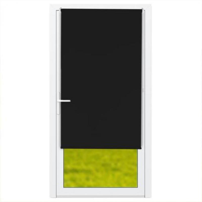 Verduisterend Rolgordijn - 75 x 150 cm - Zwart